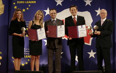 Gala 2008 - Wiceprzewodnicząca Kapituły Europejskiego Konkursu Promocyjnego "EURO LEADER 2008"
